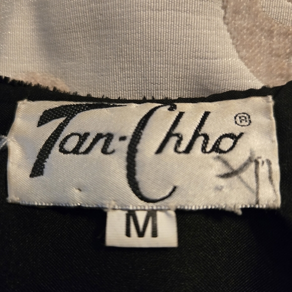 Tan Chho Vintage Velvet Beaded Jacket - Picture 6 of 11